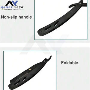 Maquinilla de afeitar Manual de una sola hoja Premium para barbería, cuchillo de afeitar OEM, maquinilla de afeitar de corte de precisión, herramienta de aseo tradicional para hombres - Product Image 2