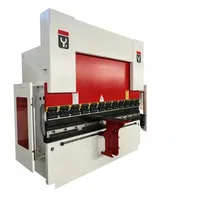 Presse plieuse hydraulique automatique NC 63T 2500mm pour le pliage de tôles, aluminium et acier inoxydable, composants de roulements de pompe