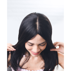 Silk-Based <b>Wig</b> hair Extensions Premium Quality 100% Human Hair <b>Wigs</b> For <b>Women</b> - Product Image 6