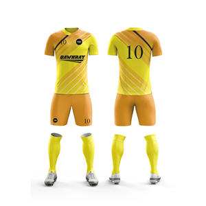 ชุดฟุตบอลระบายอากาศได้ดีสำหรับการฝึกซ้อมและการแข่งขัน |   ไซส์ผู้ชาย ผู้หญิง และเยาวชน |   ชุดกีฬาฝึกซ้อมน้ำหนักเบา แห้งเร็ว ขายส่ง - Product Image 2