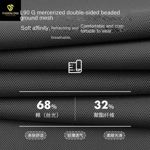 Top Trending Men's Business Casual 100% Cotton Polo <b>Shirt</b> Breathable Summer <b>Golf</b> Top with Short <b>White</b> Sleeve & Solid Pattern - Product Image 5