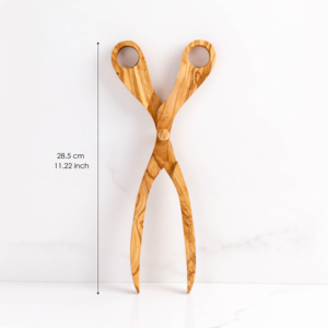 Pinzas para Ensalada de Madera Ecológicas ArtisRaw de Primera Calidad, Hechas a Mano con Madera de Olivo, Solo Lavado a Mano - Product Image 2