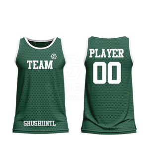 Créez votre propre logo, maillot de basket respirant sans manches, couleur personnalisée, haute qualité, 100% polyester, prix de gros et vente chaude - Product Image 4
