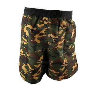 Pantalones cortos MMA ligeros para hombres Último diseño con material de poliéster duradero para desgaste de artes marciales - Product Image 3