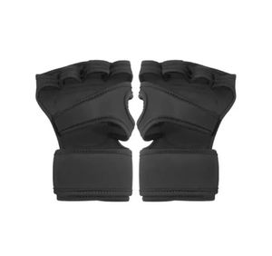 ถุงมือออกกำลังกายผ้าสแปนเด็กซ์ระบายอากาศได้ดีสำหรับผู้ชายใช้ในยิมถุงมือสำหรับยกน้ำหนักตกปลาฟิตเนส - Product Image 1