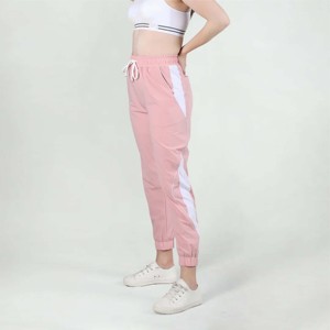 Pantalones de correr para mujer, pantalones de chándal elásticos de cintura alta para correr, yoga y gimnasio, pantalones deportivos ligeros con cintura elástica - Product Image 2