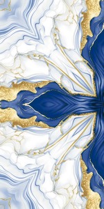 Carrelage en porcelaine aspect marbre blanc scintillant, série Bookmatch, carrelage en porcelaine vitrifiée émaillée (GVT / PGVT) 60x120cm / 24x48 pouces - Product Image 3