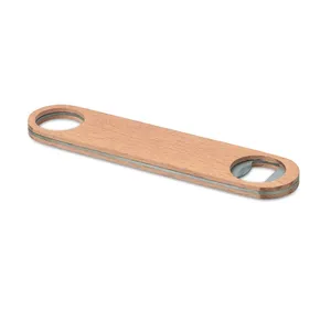 Tire-bouchon et ouvre-bouteille personnalisés en bois pour merchandising - Product Image 3