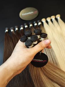 ผมต่อทำจาก PU ผมต่อทำจาก100% มนุษย์แท้แบบตรงจากเวียดนามขายส่ง2025 - Product Image 2