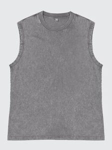 เสื้อกล้ามผู้ชายทรงใหม่ล่าสุด คุณภาพสูง ล้างสีแบบ Acid wash ดีไซน์ใหม่ปี 2025 ระบายอากาศได้ดี ไซส์ใหญ่พิเศษ สำหรับออกกำลังกาย ยี่ห้อ Bearfit - Product Image 2