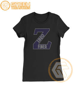 เสื้อยืดแขนสั้นผ้าคอตตอนสำหรับสตรีเสื้อยืดสมาคมสตรีผ้าคอตตอนปรับแต่งได้ - Product Image 6