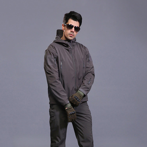 Veste bomber en polaire thermique douce pour homme, respirante, écologique, en toile, col montant, pour la chasse, la randonnée, élégante et de haute qualité - Product Image 4