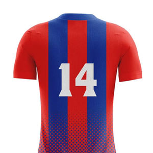 Uniformes de fútbol de precio barato de nuevo diseño 2025 con nombre de equipo fabricante de fábrica Conjunto de camiseta y pantalones cortos de fútbol - Product Image 6