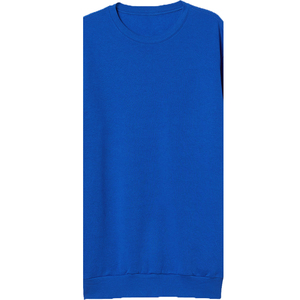 เสื้อสเวตเชิ้ตผู้หญิงแบบคอกลม สีน้ำเงิน ผลิตจากผ้าฟลีซที่เป็นมิตรต่อสิ่งแวดล้อม ระบายอากาศได้ดี กันลม ผลิตจากโพลีเอสเตอร์/คอตตอน 340 กรัม เหมาะสำหรับฤดูหนาว แขนยาว ผ้าถักเนื้อแน่น - Product Image 3