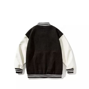 Chaqueta de invierno de alta calidad personalizada para hombre con cuello levantado y patrón de béisbol chaqueta de nieve Varsity de lana de alta calidad para hombre - Product Image 4