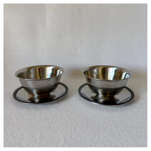 ชามสแตนเลสสองชั้นขัดเงาแบบส่วนตัว สำหรับครัวมืออาชีพ โรงแรม ร้านอาหาร งานจัดเลี้ยง ทนทาน - Product Image 1