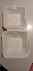 กล่องใส่อาหาร6นิ้วแบบใช้แล้วทิ้งกล่องใส่เบอร์เกอร์แบบย่อยสลายได้ - Product Image 2