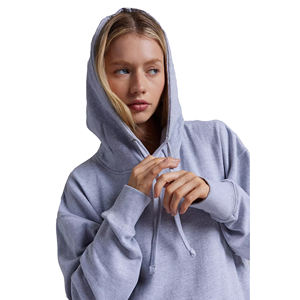 Venta al por mayor 2025 personalizado 100% algodón transpirable mujeres sudaderas con capucha con logotipo frontal invierno sudaderas con capucha hechas en Pakistán - Product Image 2
