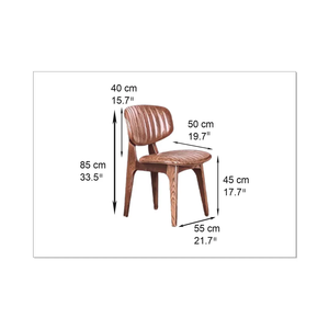 Silla de Madera Tapizada Elegante y Duradera, Diseño Moderno y Lujoso para Comedor, Sala de Estar y Uso en Exteriores - Product Image 6