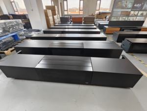 100/120 pouces Style rétro Villa meubles cadre en bois massif marbre haut meuble de rangement meuble TV <span class=keywords><strong>pour</strong></span> 4K Ultra courte portée <span class=keywords><strong>projecteur</strong></span> - Product Image 6