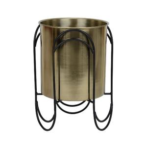 Maceta de Acero Inoxidable Dorada - Product Image 3