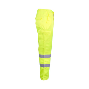 Pantalones de Trabajo de Seguridad Reflectantes e Impermeables para Hombre, Pantalones de Carga de Alta Visibilidad con Bolsillos, Suministro de Fábrica - Product Image 6