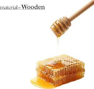 Auténtico Palito para Remover Miel de Madera de Olivo Ecológico Hecho a Mano con Diseño de Panal - Mini Cuchara para Miel y Mezclador para Tarro - Product Image 4