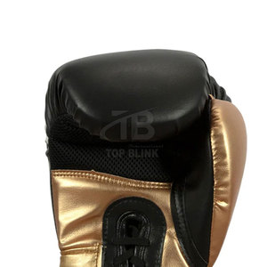 Gants de boxe personnalisés de haute qualité avec logo, fermeture à lacets anti-humidité, taille ajustable, en cuir - Vente en gros - Product Image 5