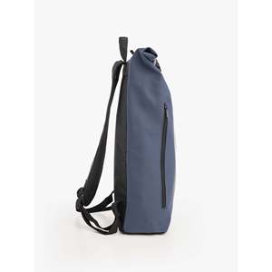 Zaino Rolltop America's Cup 38 Blu Navy con Fodera in Poliestere Resistente all'Acqua e Tracolla - Product Image 2