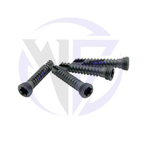 Vis de blocage Stardrive en titane noir 2,0 mm, 5 pièces, implants orthopédiques vétérinaires pour chiens, instruments les plus vendus - Product Image 3