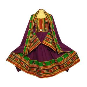 Women Elegant Ethnic Mirror Embroidery Traditional <b>Long</b> Sleeve Bohemian Cultural Modest Fashion <b>Dresses</b> - Product Image 4