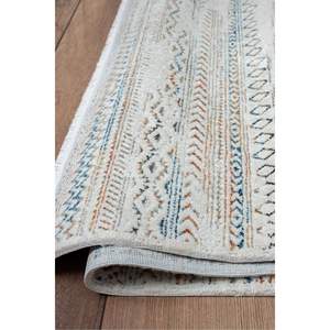 Konfor 8607 Tapis de coureur coloré tissé à la main en polyester durable inspiré du cachemire - Product Image 3