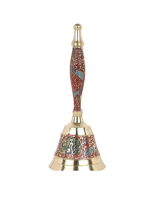 Hotel Home Office Reception Peon Calling Usage Customize Modern Durable Brass Bell New Design Brass Hand Bell in Wholesale