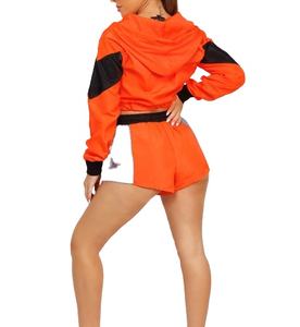 Conjunto de camiseta y pantalones cortos de manga corta para mujer, ropa informal, precio de fábrica, dos piezas, logotipo personalizado, mujer 2026 - Product Image 3