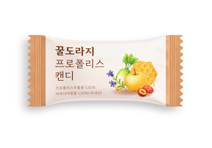 Bonbons au miel et à la propolis coréens de qualité supérieure (152g)  Collation saine traditionnelle dans un coffret cadeau de luxe - Product Image 4