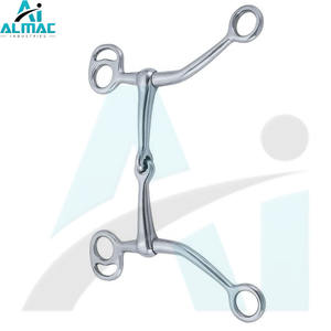 Mèche ALMAC Premium et réutilisable à faible port pour l'entraînement des chevaux Instruments chirurgicaux faciles à pression douce - Product Image 2
