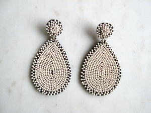 Pendientes de Bisutería con Cuentas Bordadas de la India, Pendientes Hechos a Mano para Mujeres y Niñas, Multicolores de Glowin Fashion - Product Image 5