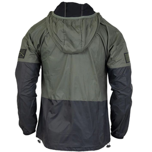 OEM estilo de moda Casual Nylon Correr Deportes Impermeable Personalizar Logotipo de impresión Chaqueta cortavientos para los hombres - Product Image 6