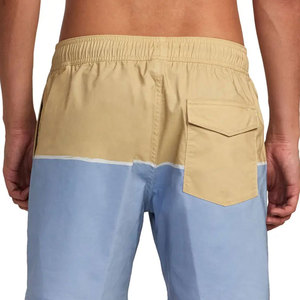 Shorts de Baño Personalizados para Hombre, Color Beige y Azul, Secado Rápido, Anti-UV, Ecológicos e Impermeables - Product Image 3