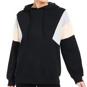 เสื้อฮู้ดลำลองแขนยาวผ้าคอตตอนปักลายสำหรับผู้หญิง - Product Image 1