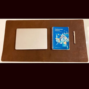 Premium Genuine Leather <b>Desk</b> <b>Mat</b> Luxury Smell Proof Protection Durable Office Protector Smooth Writing Surface Elegant Quality - Product Image 6