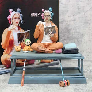 Figurine Harley Quinn, personnage de Suicide Squad, en résine PVC de bonne qualité, pour collection et enfants, livrée en boîte. - Product Image 2