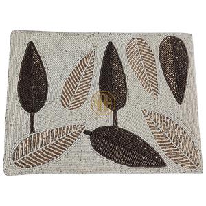 Manteles individuales con cuentas redondos indios hechos a mano de algodón para decoración exportador directo de fábrica a granel oferta de proveedor al por mayor - Product Image 1