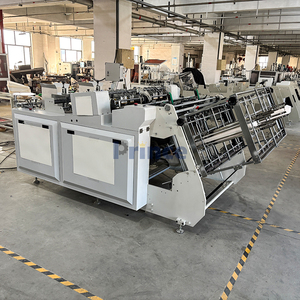 Tốc độ cao giấy nhanh chóng thực phẩm container Hộp gấp dán hình thành máy tự động ăn trưa chip salad <span class=keywords><strong>Hamburger</strong></span> hộp máy làm - Product Image 2
