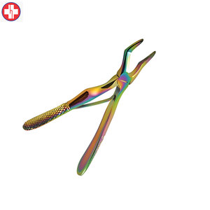 Fórceps de extracción pediátrica Fig. 51S Herramienta de extracción de raíces superiores con acabado recubierto de color - Product Image 3