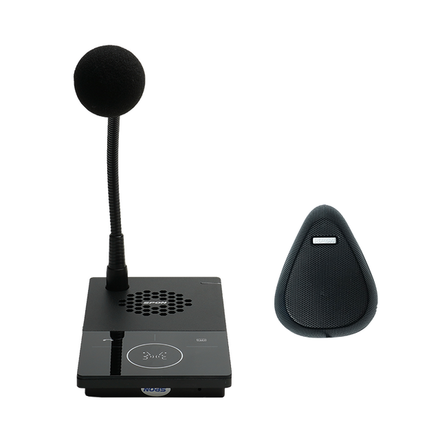 Window Speaker Intercom Microphone Cheap Dual-way Intercom Glass Bank Electric Window Counter Intercom Company Post Office