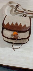 กระเป๋าเป้สะพายหลังผ้าฝ้ายทำมือของผู้ชายมีสไตล์อุปกรณ์เสริมที่ทันสมัยทำด้วยมือในประเทศเนปาล - Product Image 2