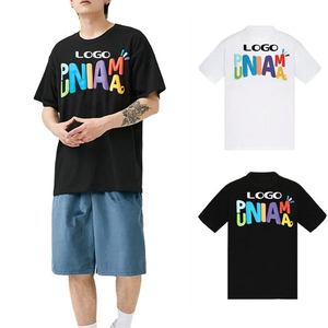 100% coton hommes bouffée impression t-shirts hommes Boxy Fit léger été t-shirts à vendre 3d bouffée imprimé t-shirts en bas quantité minimale de commande - Product Image 6