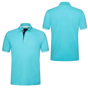 Service OEM personnalisé, polos de haute qualité fabriqués en usine, vente en gros de vêtements pour hommes, polos de dernière génération pour hommes - Product Image 1