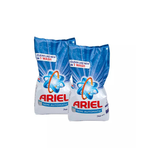Detergente en polvo Ariel, potente eliminación de manchas para ropa blanca y de color. - Product Image 4